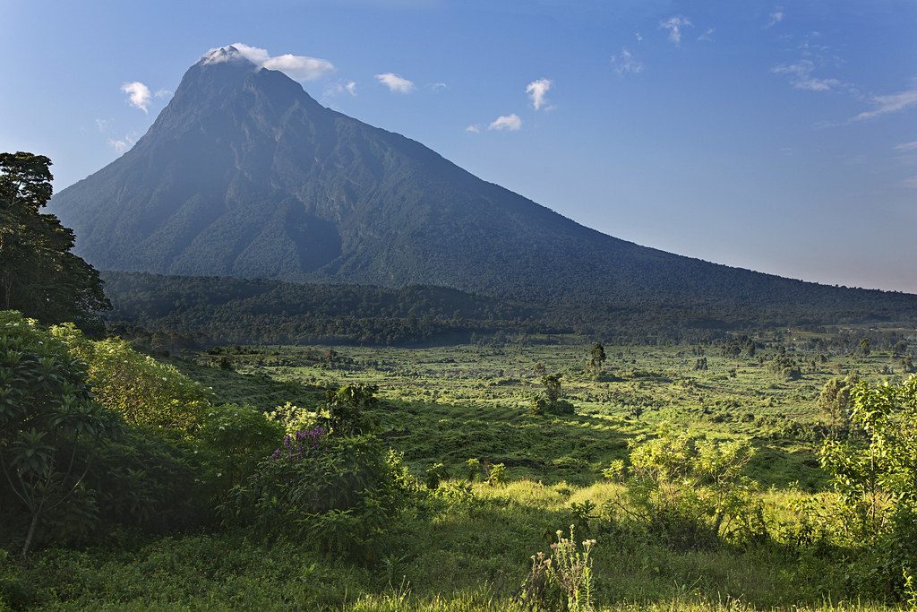 Mount Mikeno in the Democratic Republic of Congo